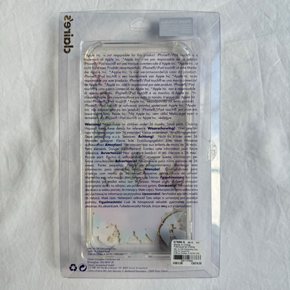 Clear Glitter Floral Phone Case For IPhone 12 Pro Max - Picture 10 of 10